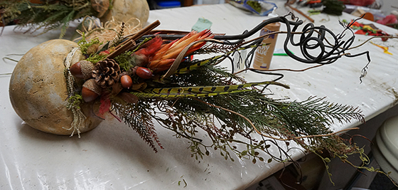 Grove Gallery centerpiece