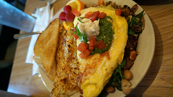 Golden Harvest breakfast