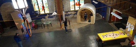 Maker Space main floor